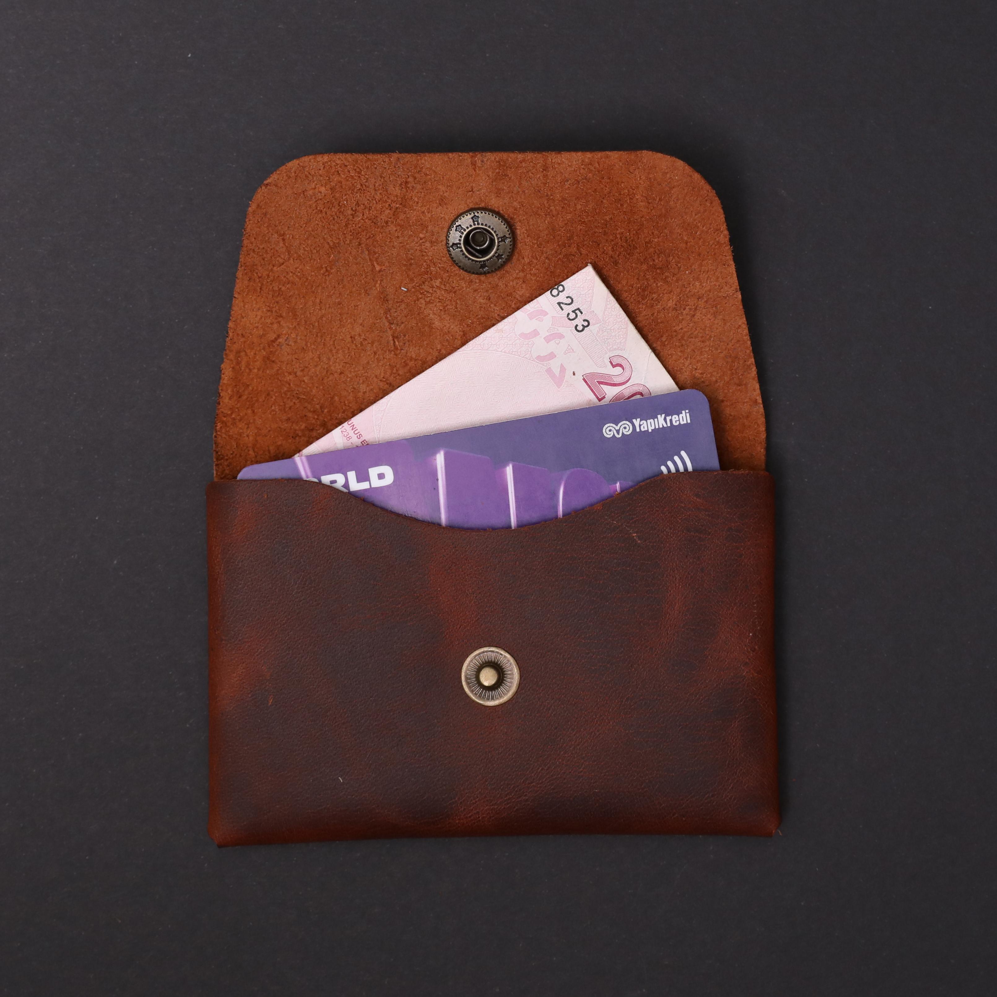 Dikişsiz Deri Kartlık