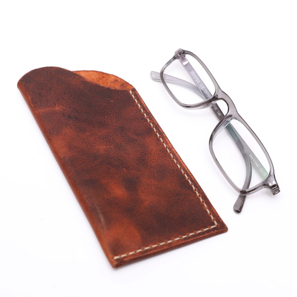 Deri Gözlük Kılıfı