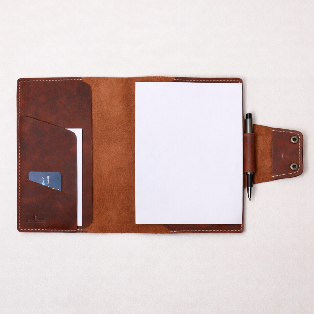A5 Ajanda Defter Deri Kılıf Organizer