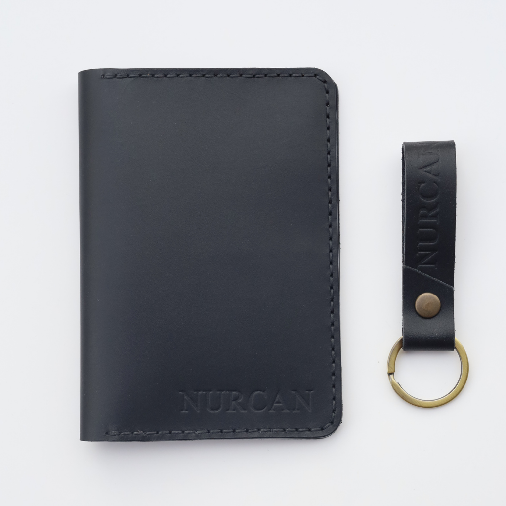 Deri Pasaport Cüzdan