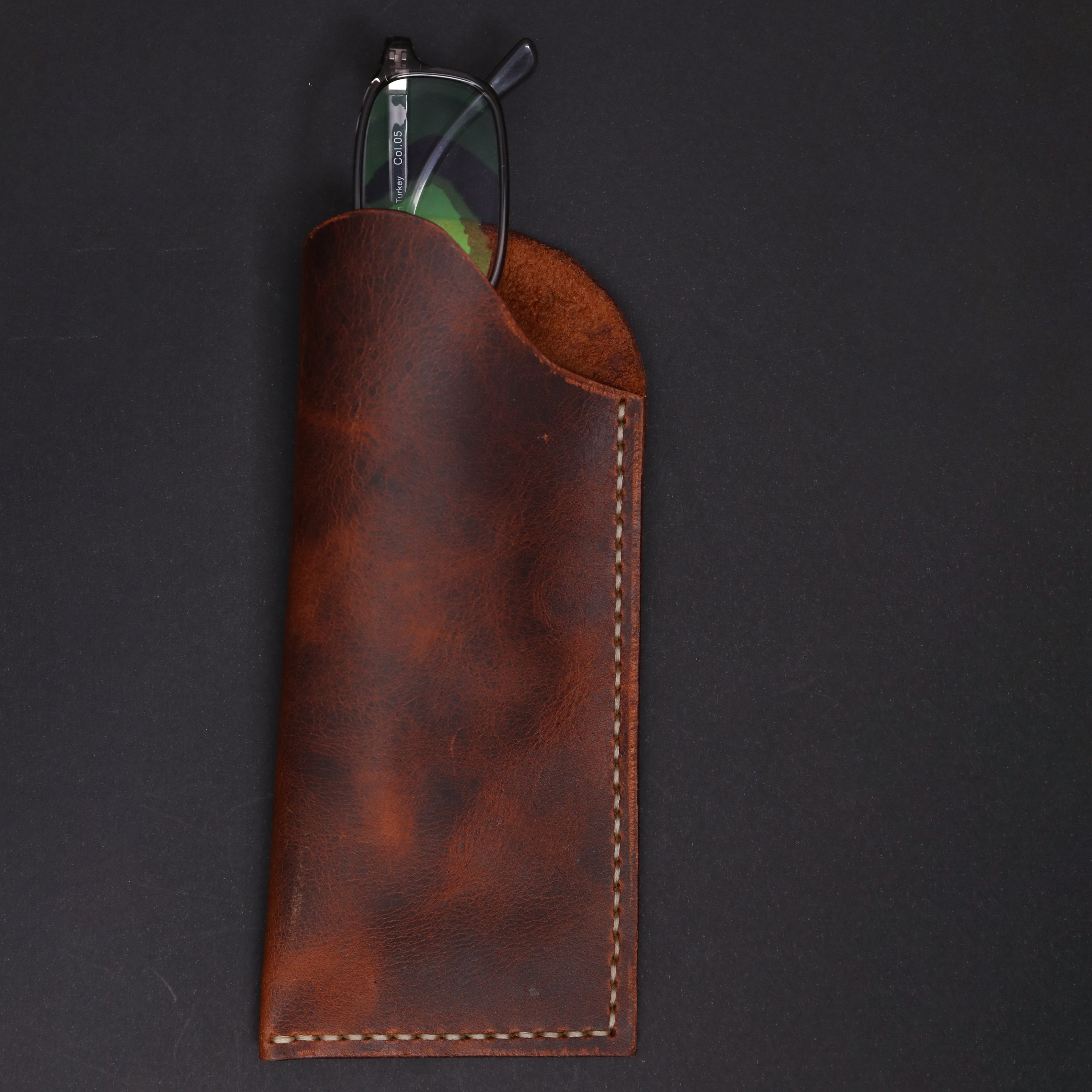 Deri Gözlük Kılıfı