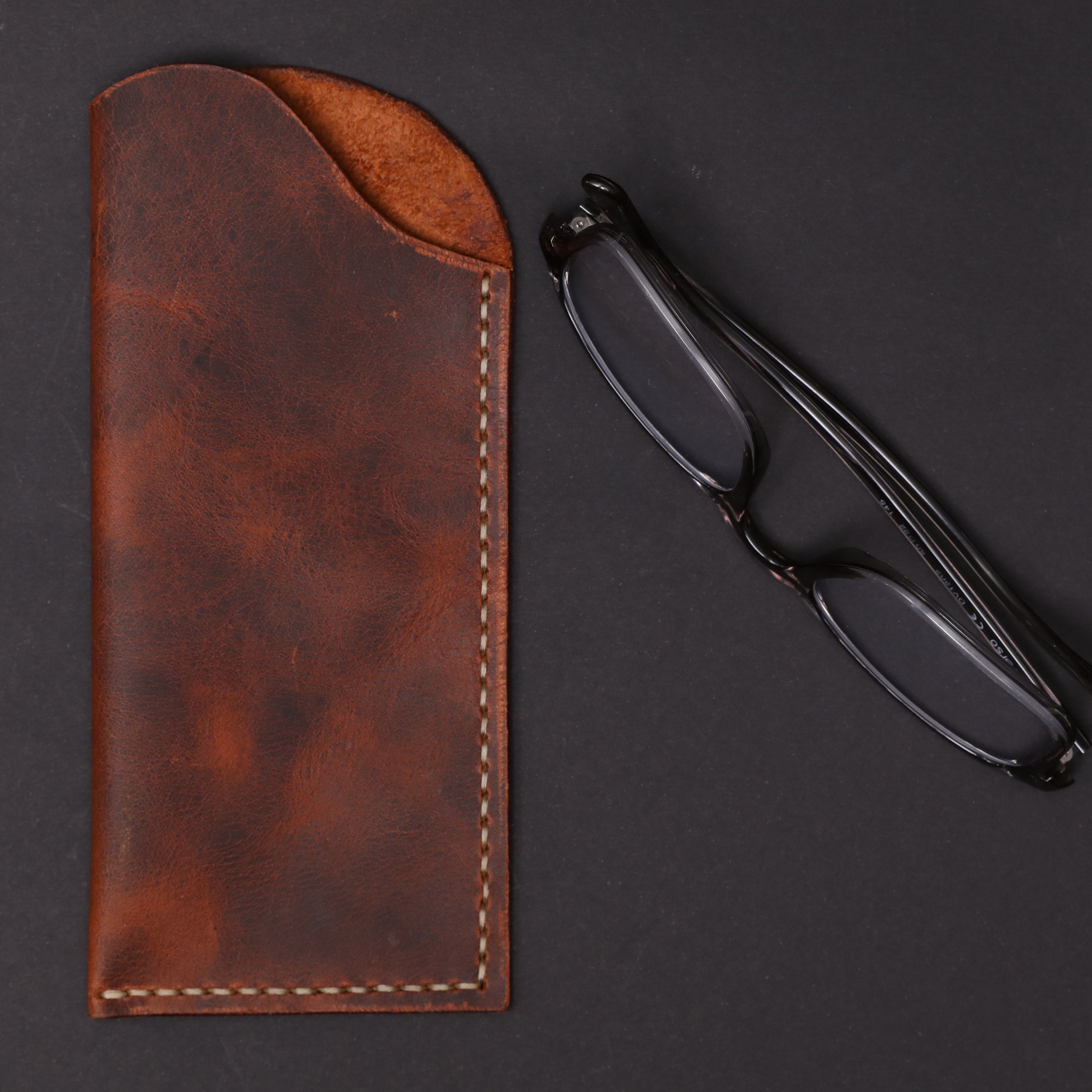 Deri Gözlük Kılıfı