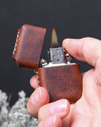 Deri Kılıflı Benzinli Çakmak