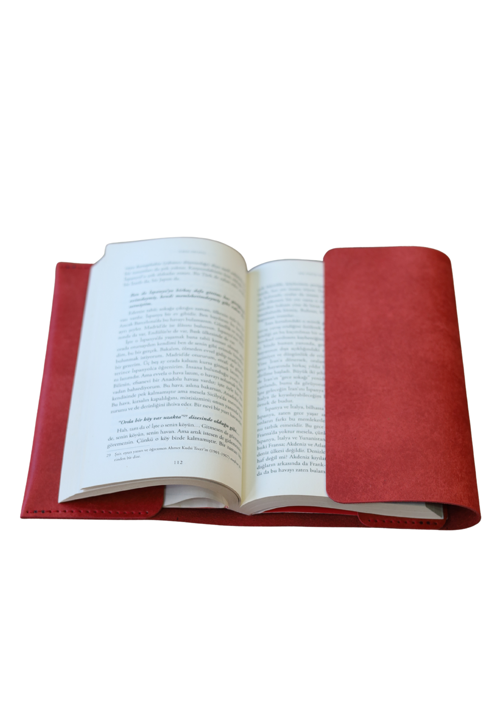 Deri Kitap Kılıfı