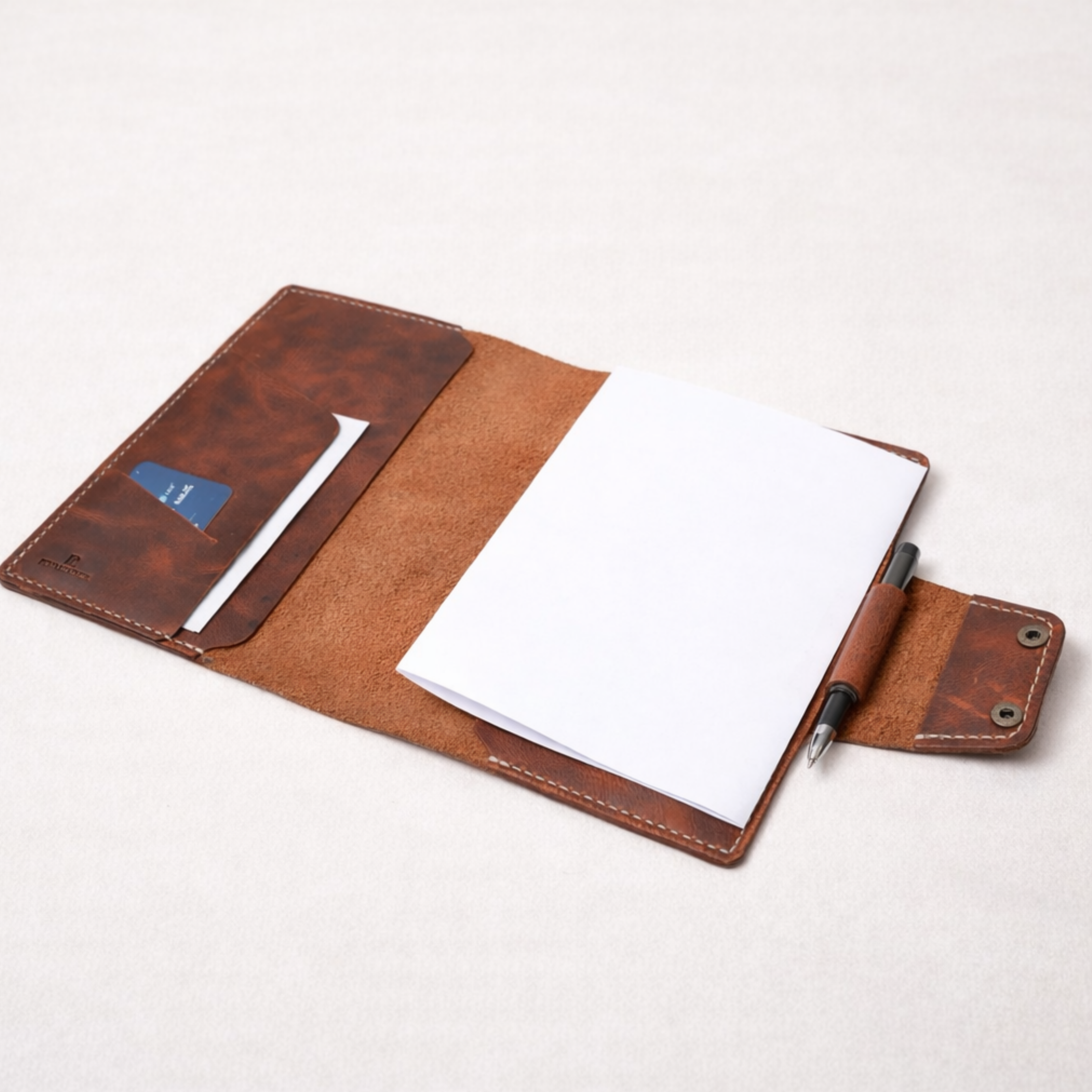 A5 Ajanda Defter Deri Kılıf Organizer