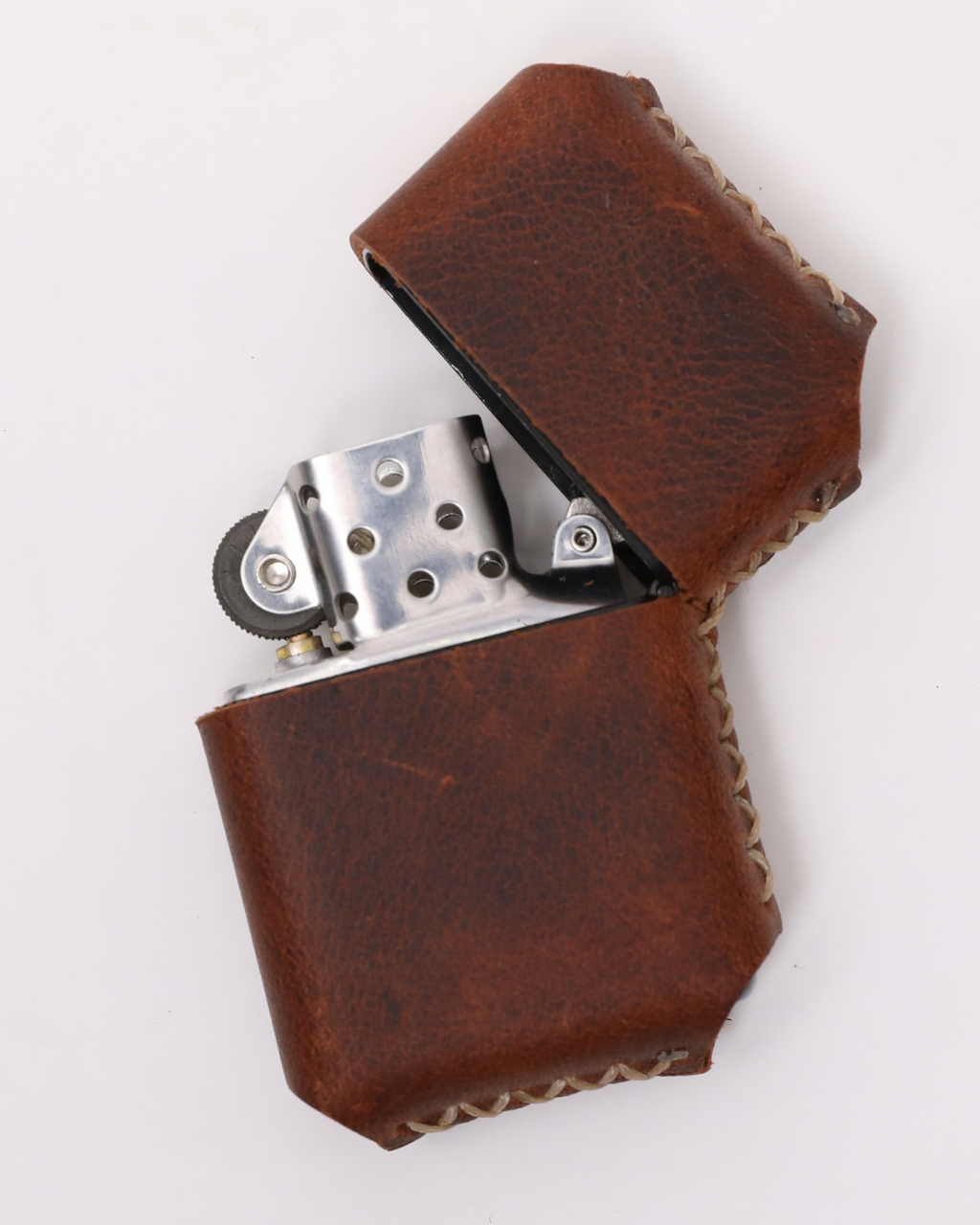 Deri Kılıflı Benzinli Çakmak