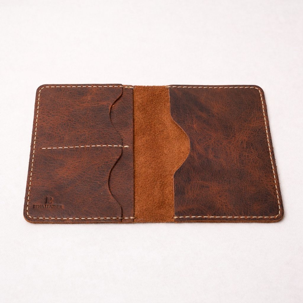 Deri Pasaport Cüzdan