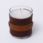 Deri Kılıflı Parafinsiz Soya Mumu