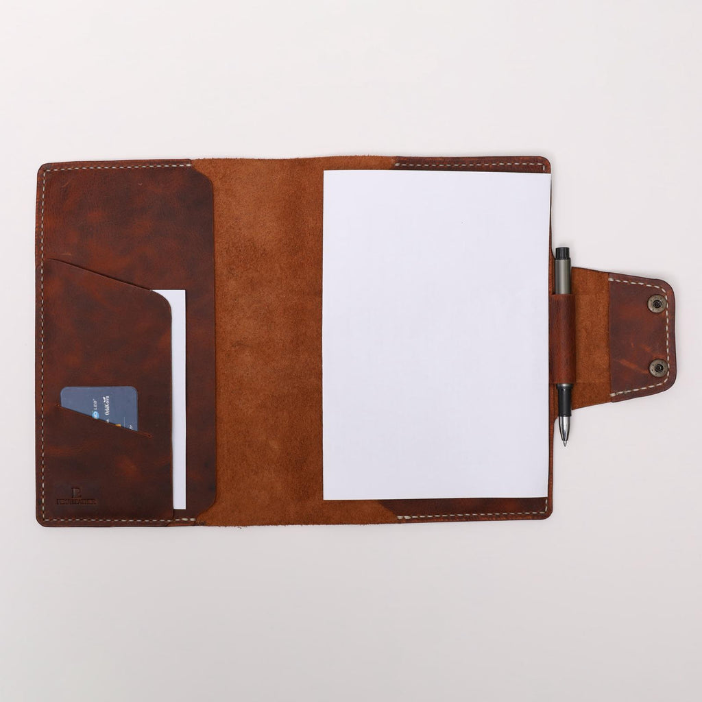 A5 Ajanda Defter Deri Kılıf Organizer