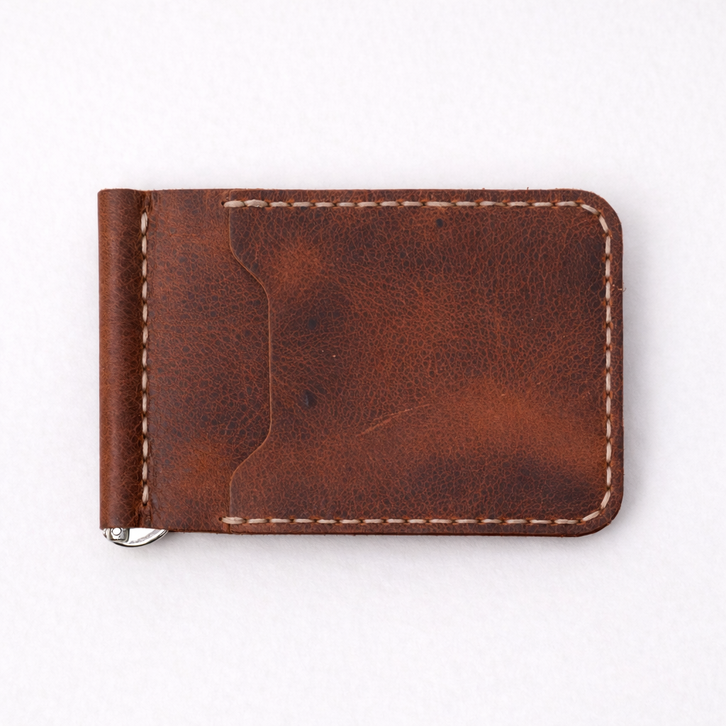 Para Klipsli Deri Kartlık