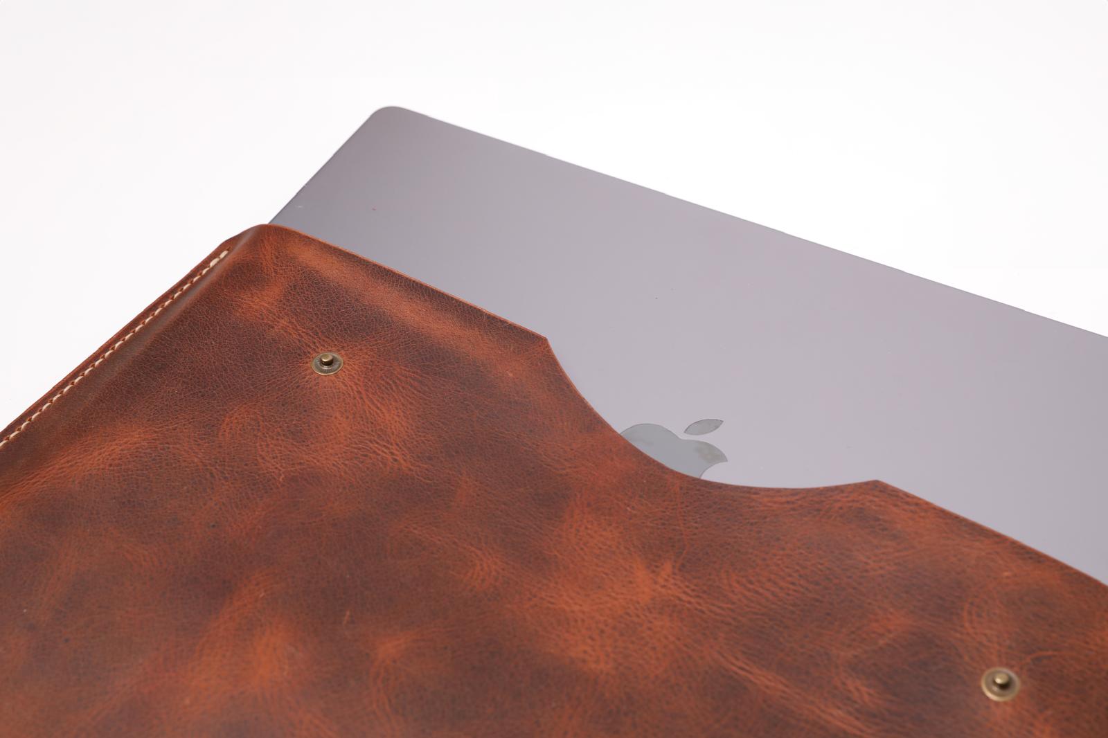 MacBook Deri Kılıfı