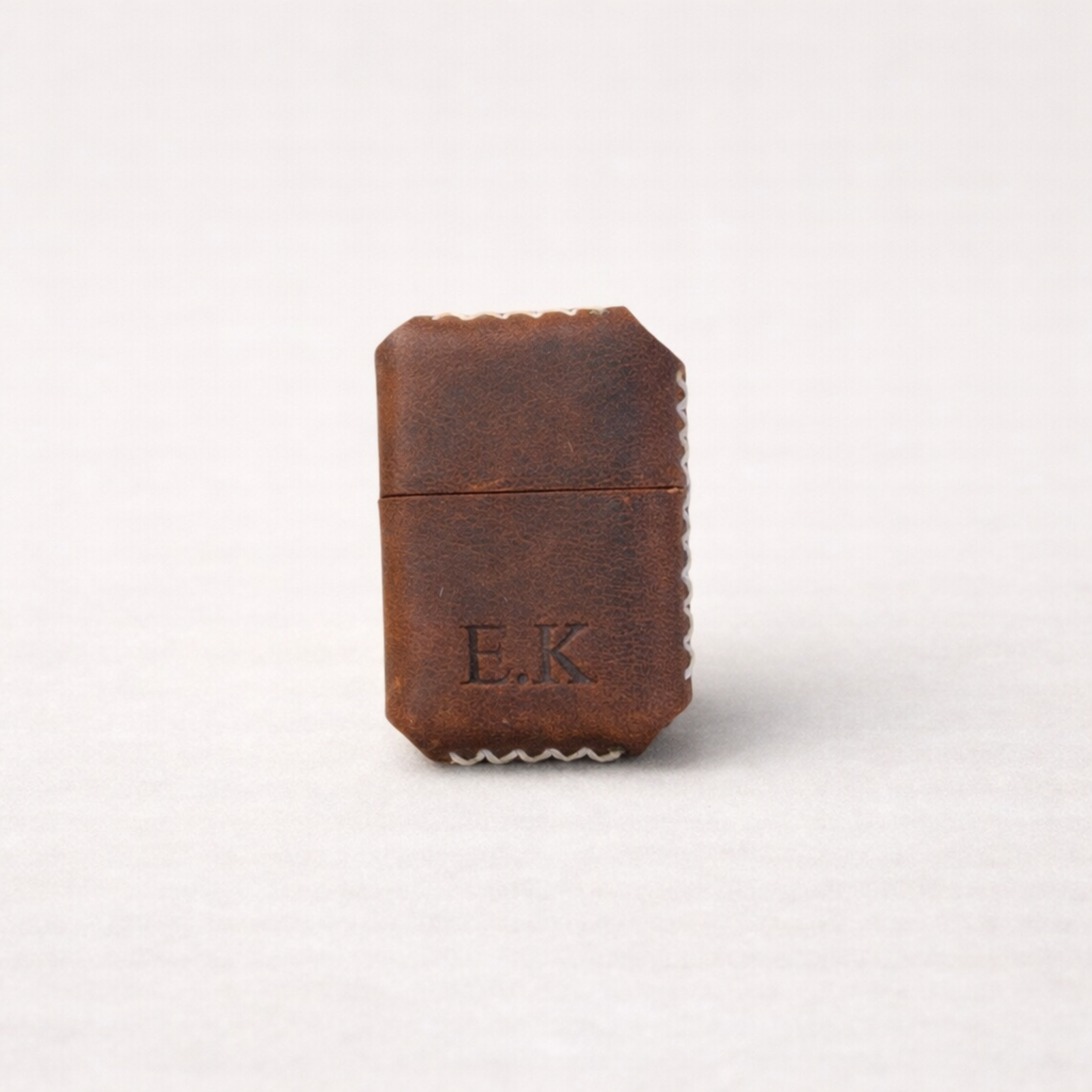 Deri Kılıflı Benzinli Çakmak