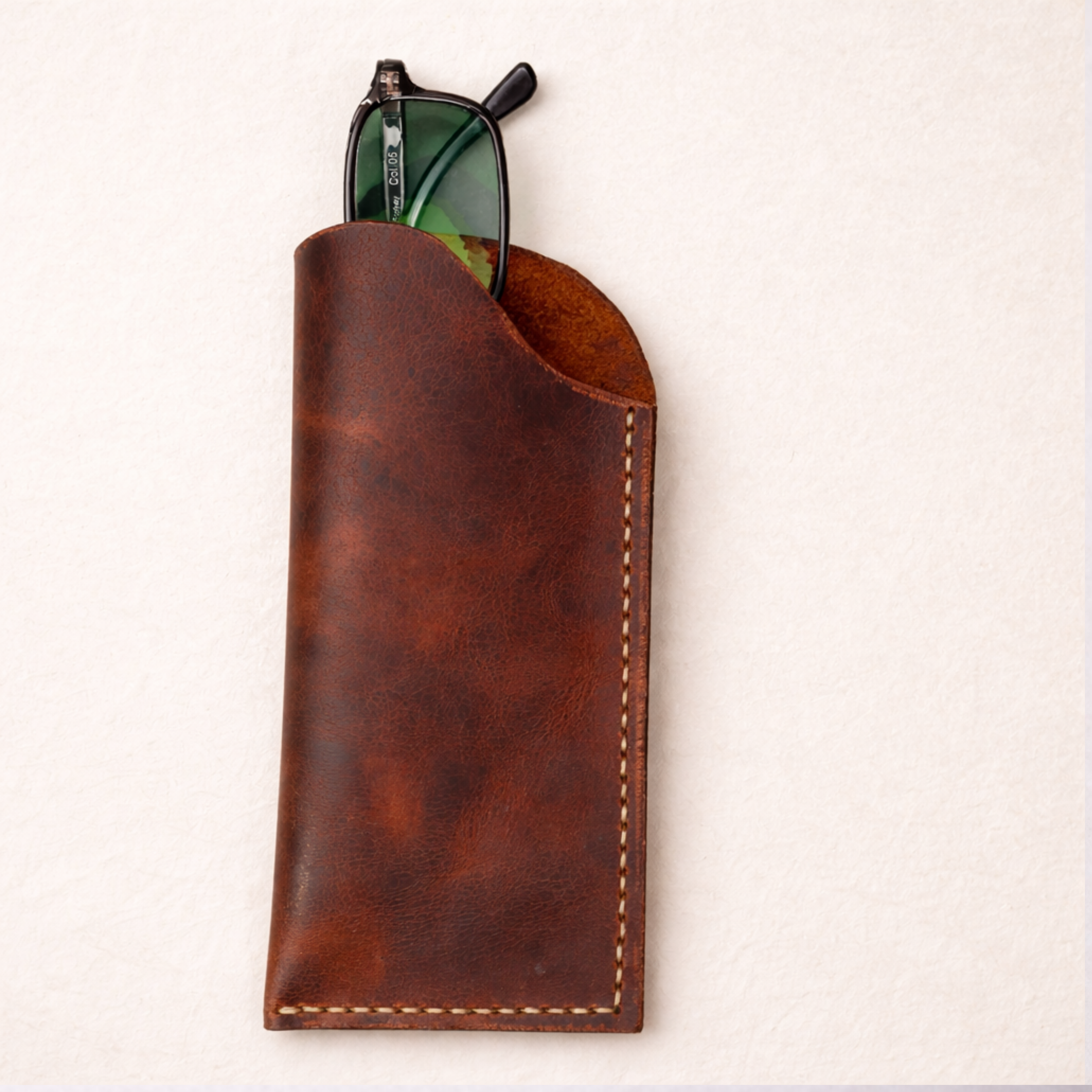 Deri Gözlük Kılıfı