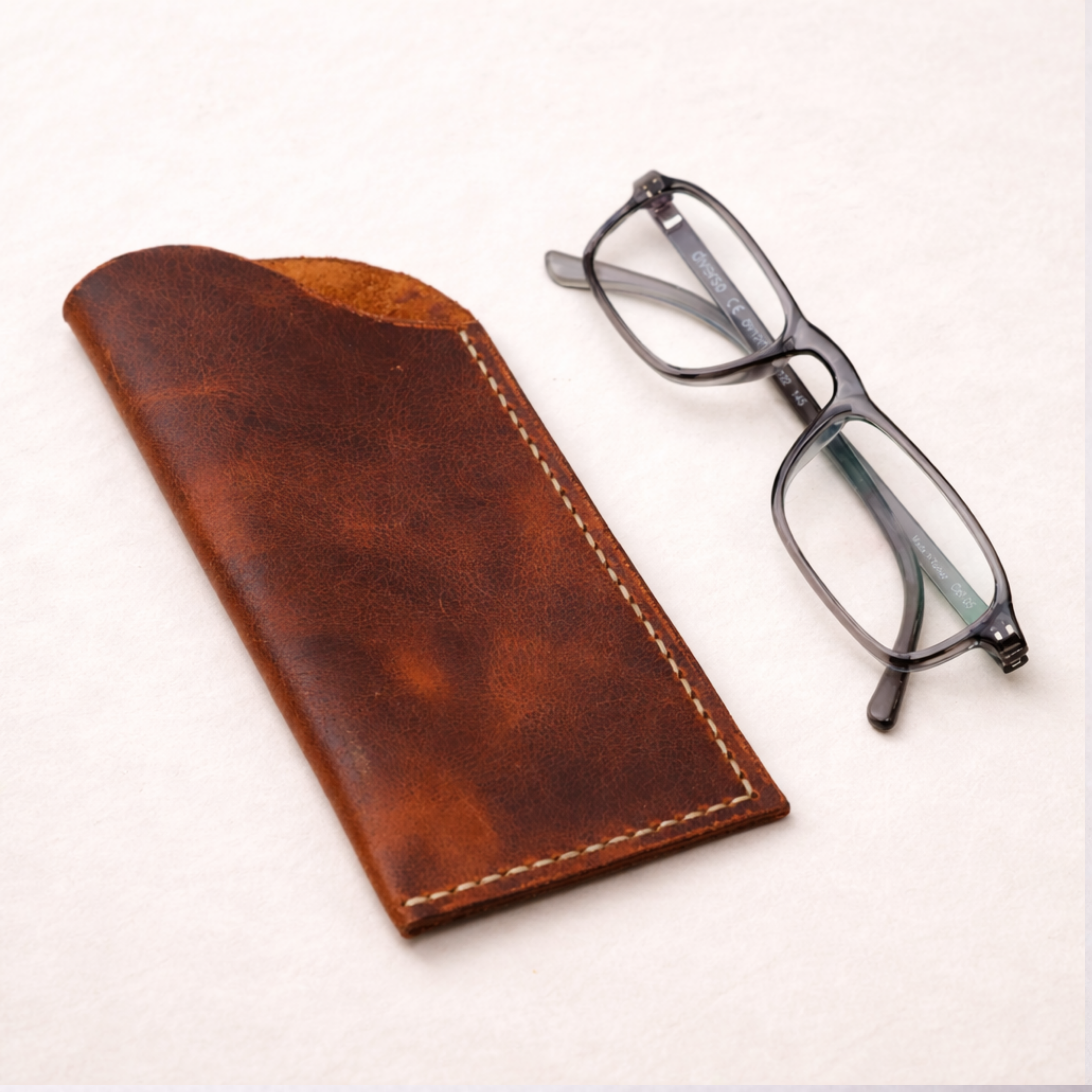 Deri Gözlük Kılıfı