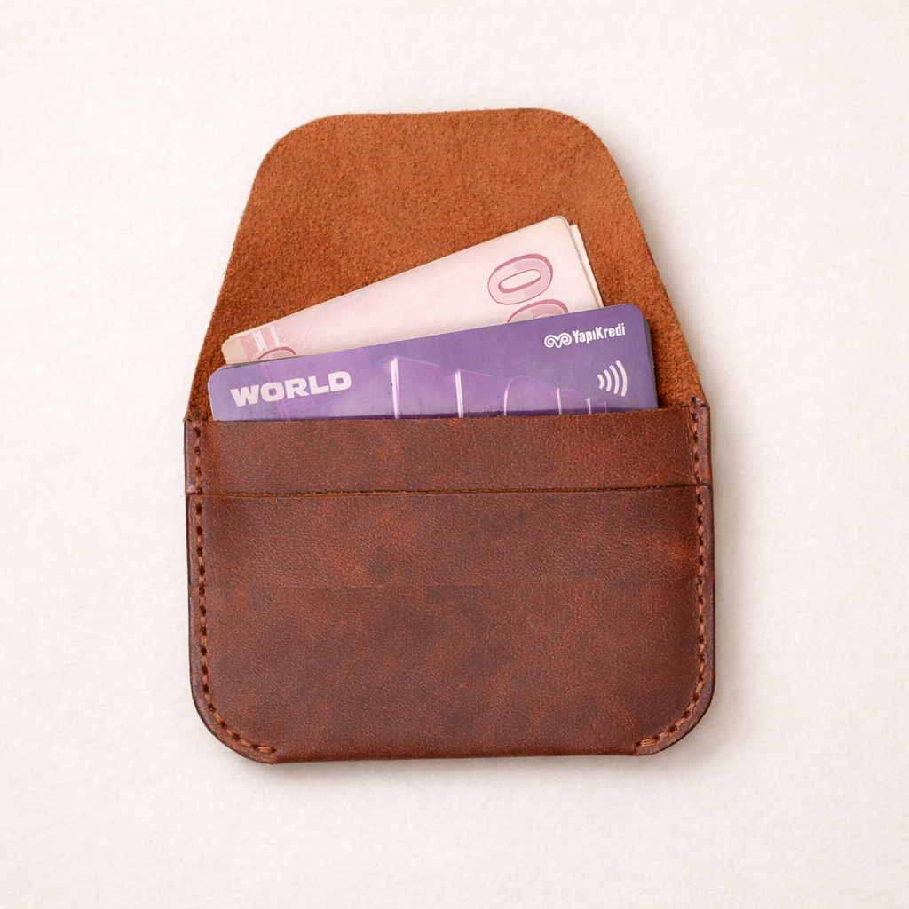 Kemerli Deri Kartlık